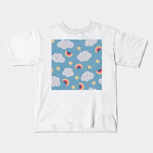 Rainbows in the sky Kids T-Shirt